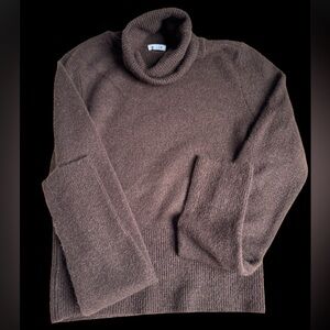 Garage Brown Turtleneck Sweater